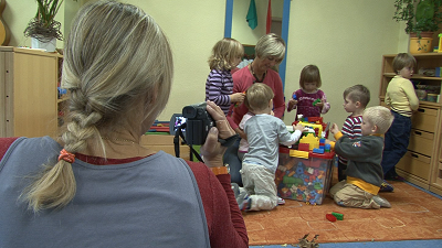 Marte Meo Ausbildung, spielende Kinder in der Kita